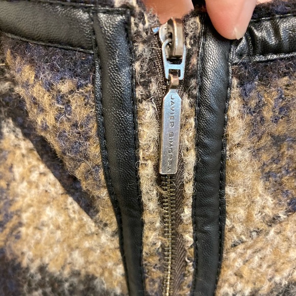 JAVIER SIMORRA Plaid Parka SZ 10 - Picture 4 of 8